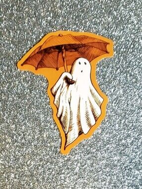 10/$10 Vintage HALLOWEEN WATERPOOF Sticker